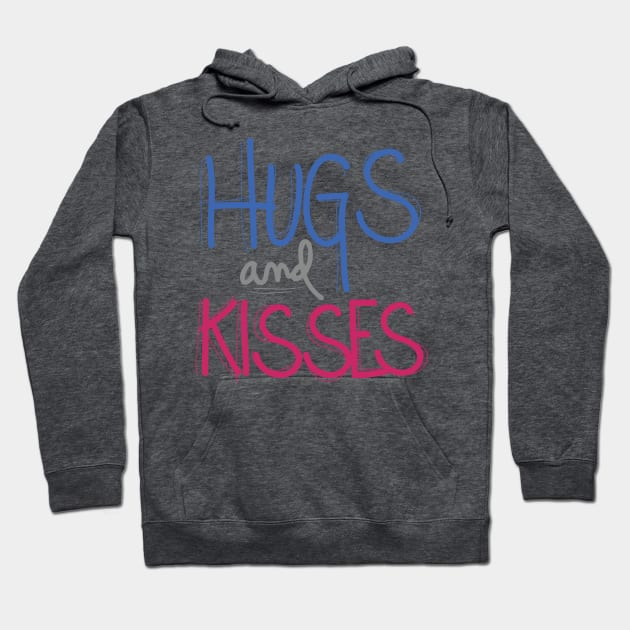 Hugs And Kisses Hoodie by kimmieshops